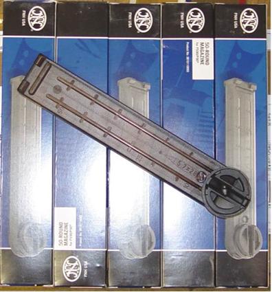 FN PS90 30 round 5.7x28 clear new FN magazine